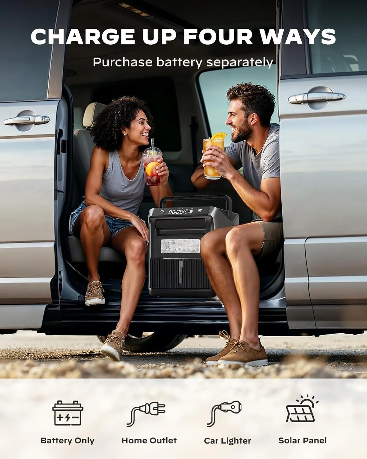 Ice Maker Countertop Silonn Chewable Pellet Ice Machine