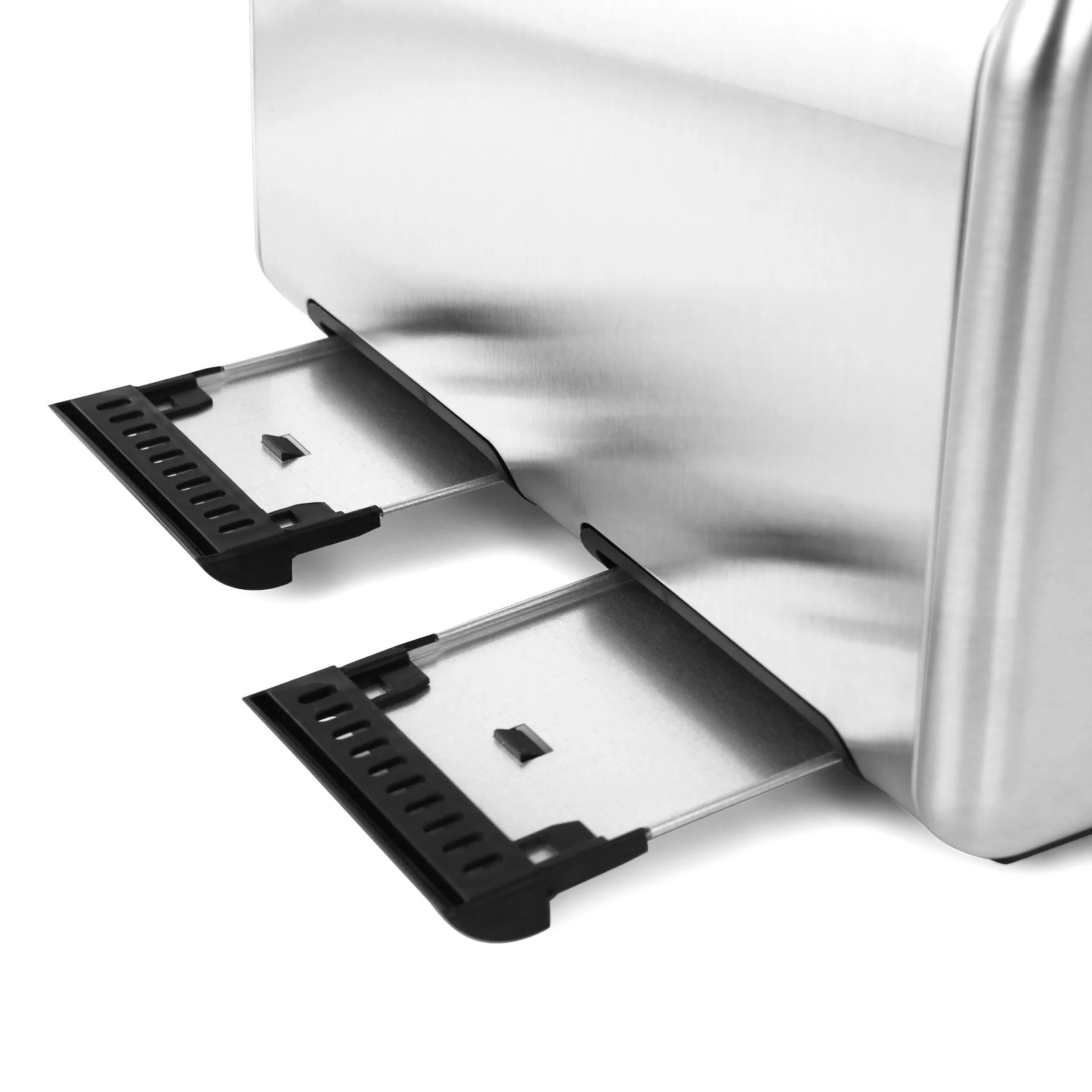 4 Slice Toaster in Stainless Steel Silver