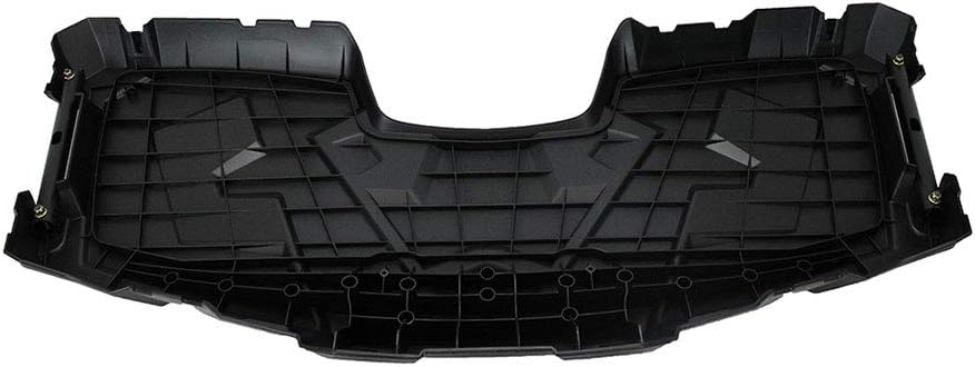 Front Rack with Plugs Assembly, Gloss Black,