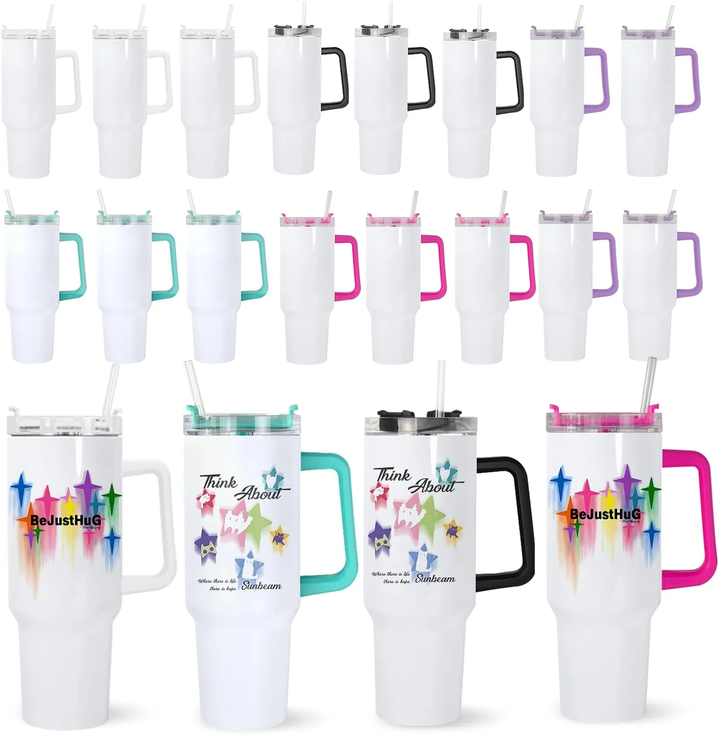 2025 40 oz sublimation glass