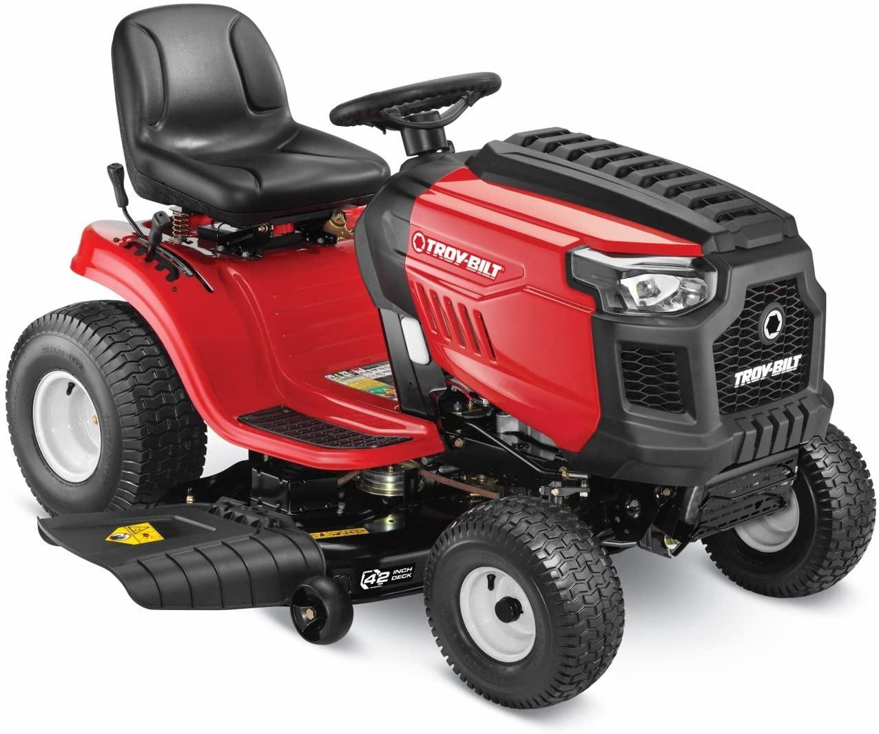 Horse 42 Hydrostatic Lawn Riding Mower, 579cc Engine, High Back Seat, 2-Year Warranty