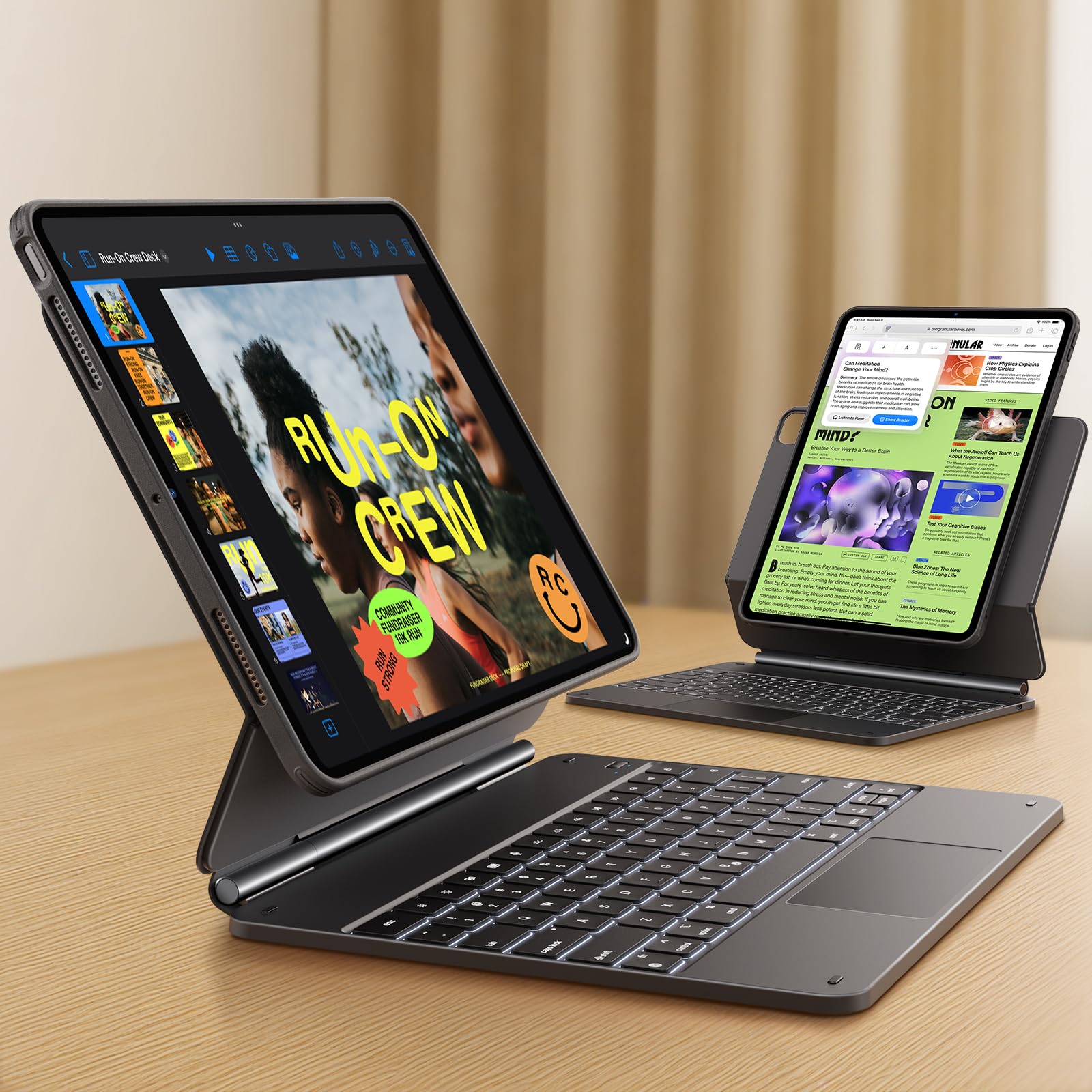 ESR iPad Pro 13 Inch Case with Keyboard (M4, 2024)