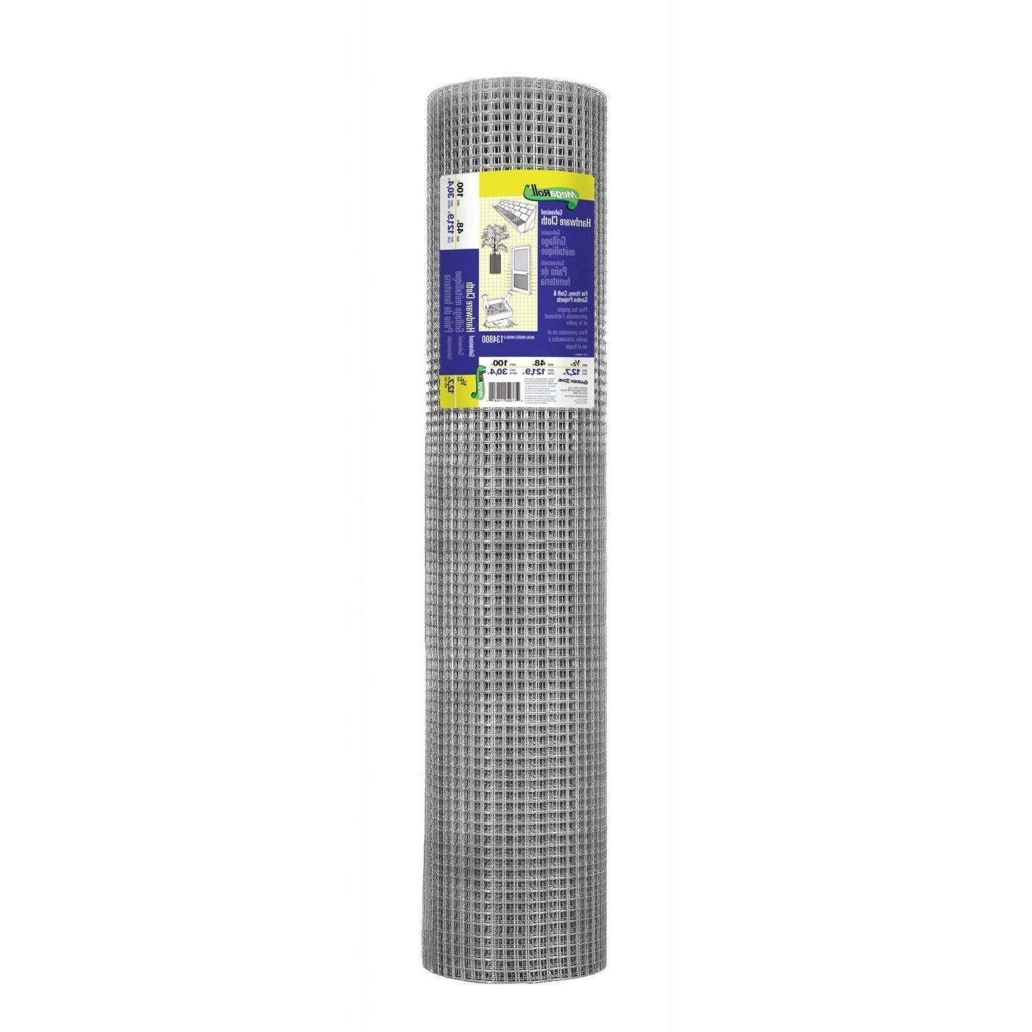 48 in. W x 100 ft. L Steel Hardware Cloth 1/2 in.