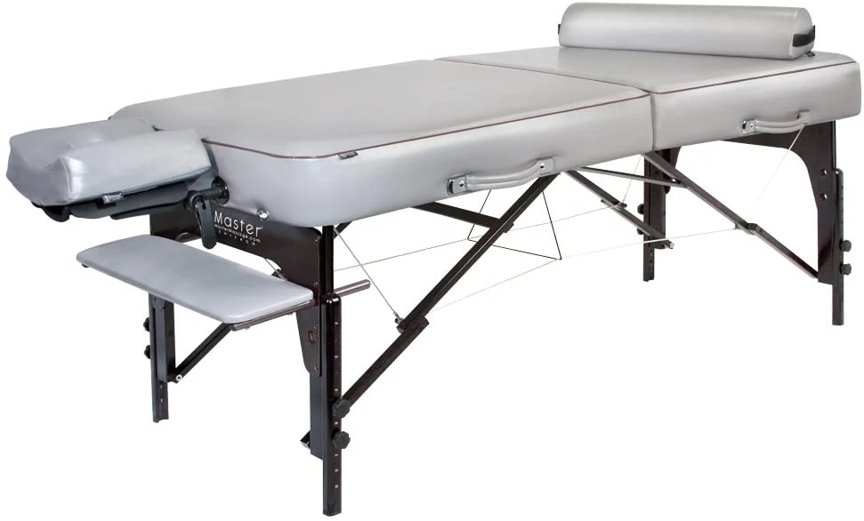 Massage Table Package with 30Memory Foam,Dove Grey