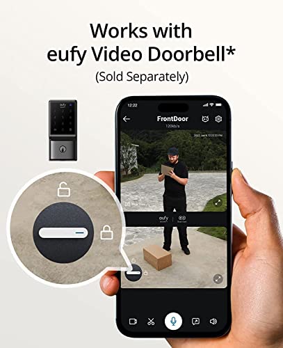 eufy Security Smart Lock C210, 5-in-1 Keyless Entry Door Lock, Built-in WiFi Deadbolt