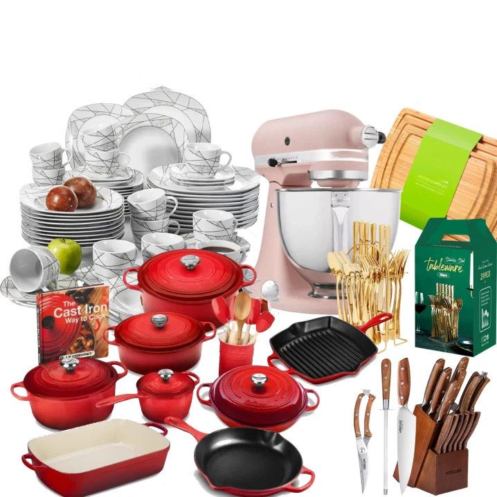 121-piece Kitchen Spree, Meeting All The Needs Of The Kitchen