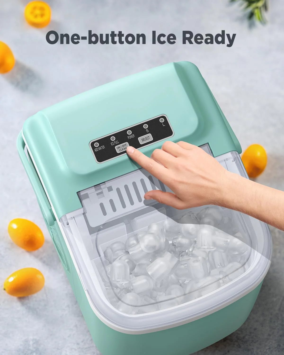 Ice Maker Countertop Silonn Chewable Pellet Ice Machine