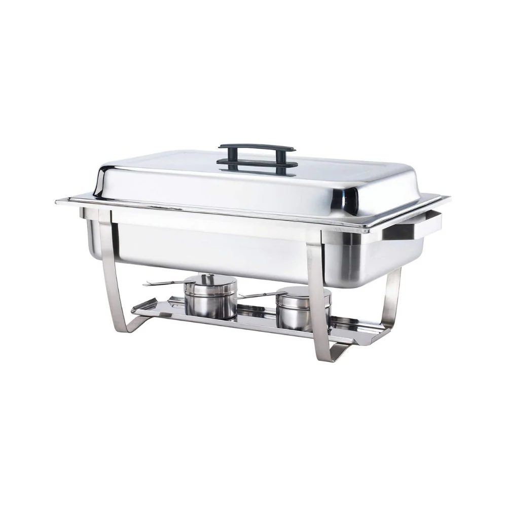 4 Pack 8 Quart Stainless Steel Chafing Dish