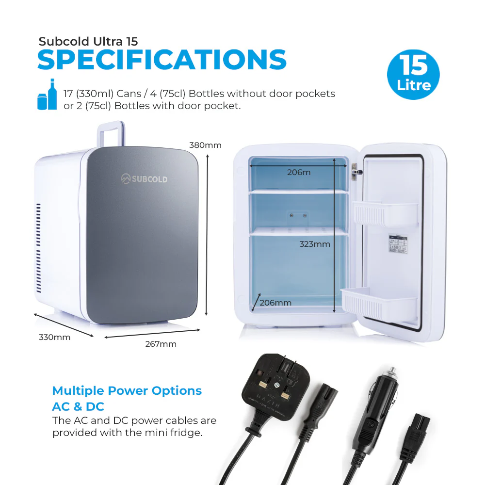 2025 Subcold Ultra 15L Mini Fridge