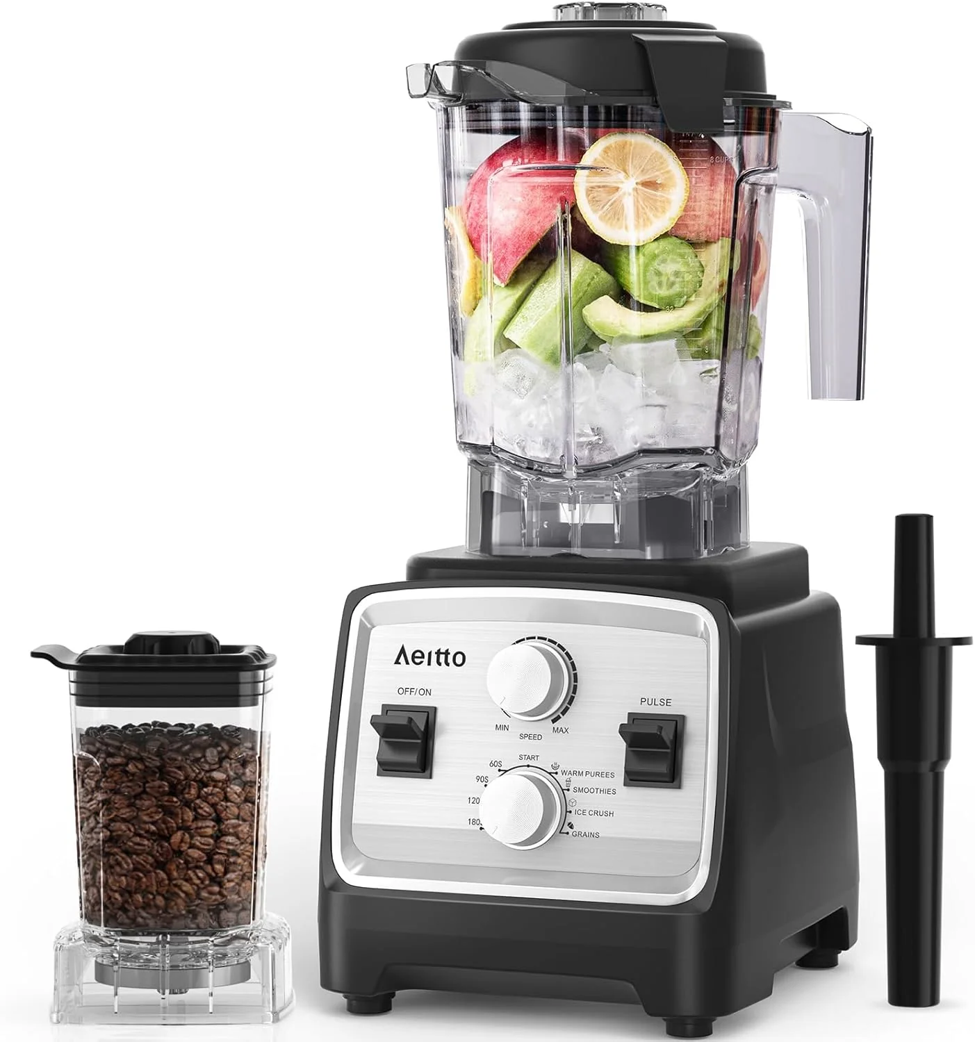 Blenders for Kitchen 2-in-1 Blender & Grinder Combo