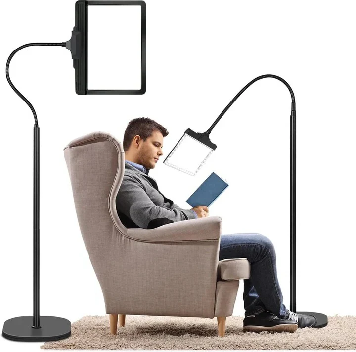 Full-Page Magnifying Glass with LED Light