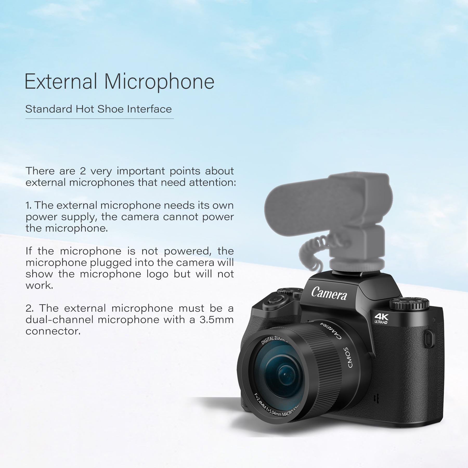 Saneen Digital Camera, 4k Cameras for Photography & Video