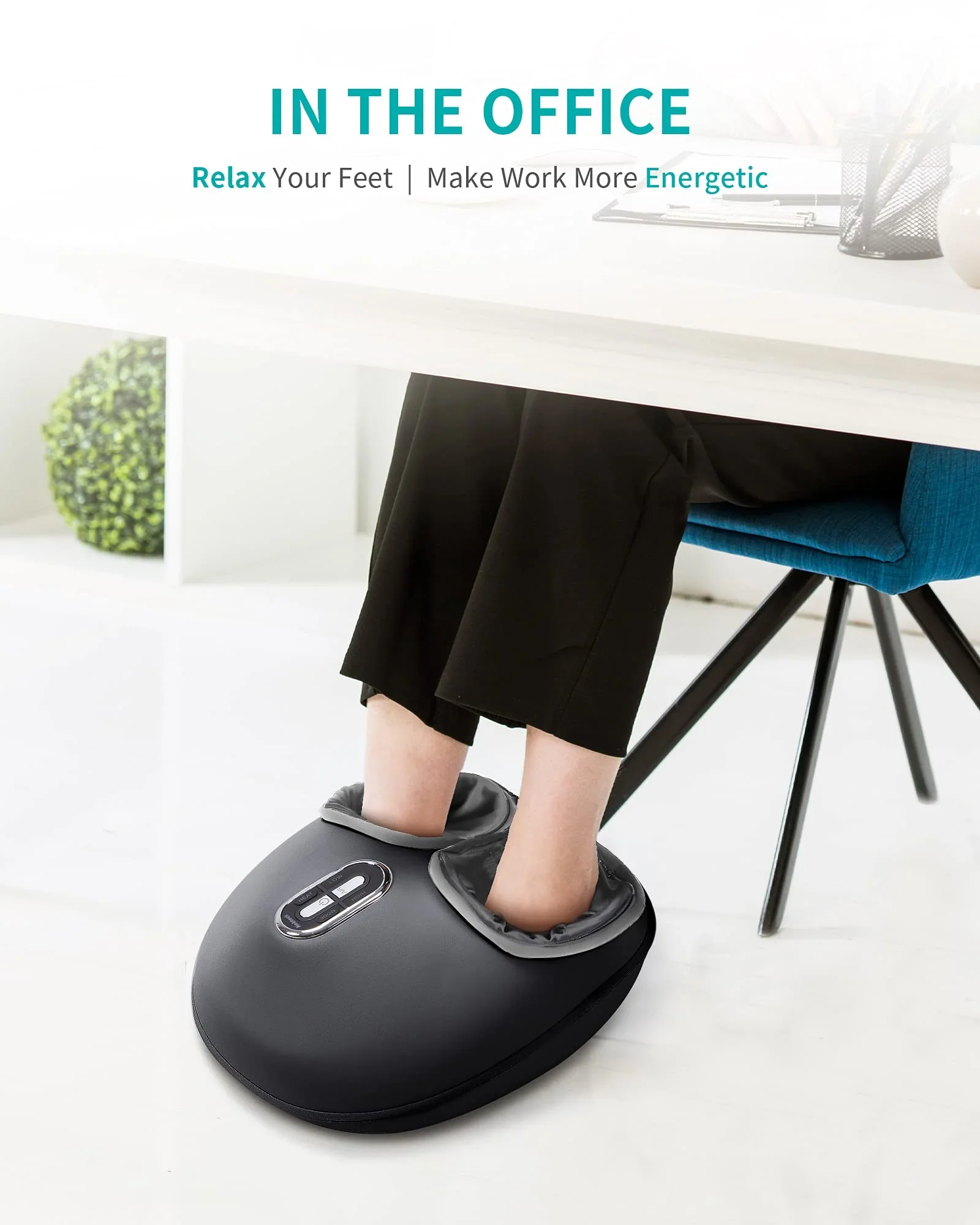 Foot Massager Machine with Soothing Heat
