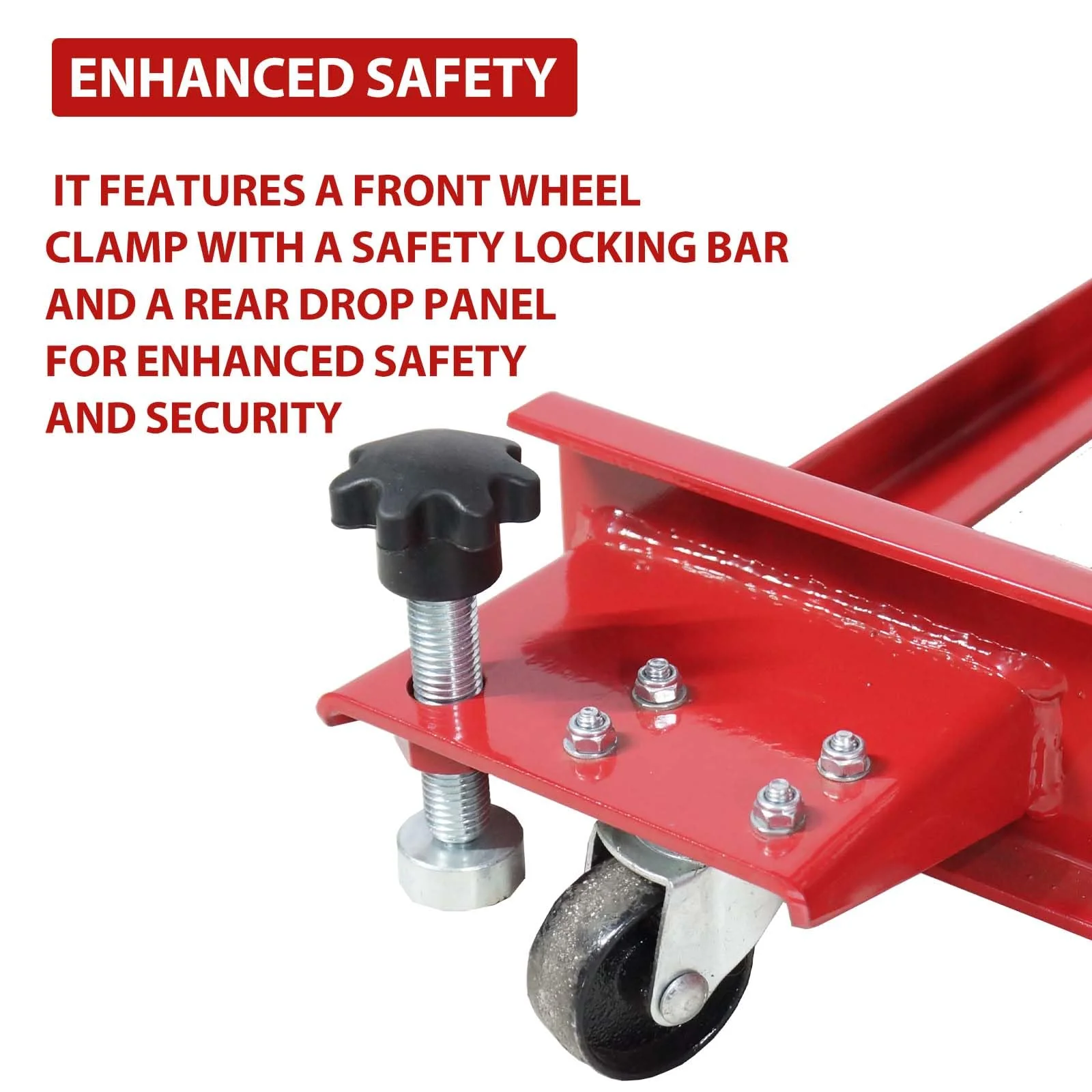 Garvee Hydraulic Motorcycle Lift - 1000lbs Capacity, Lift Hoist, Jack Stand, for Mechanics, Workshops, Homes