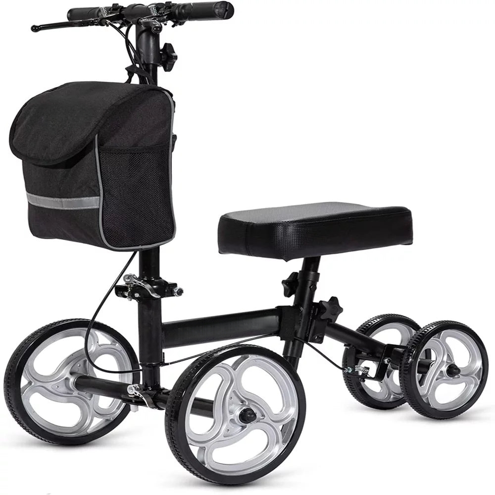 Knee Walker Steerable Medical Scooter Crutch Alternative