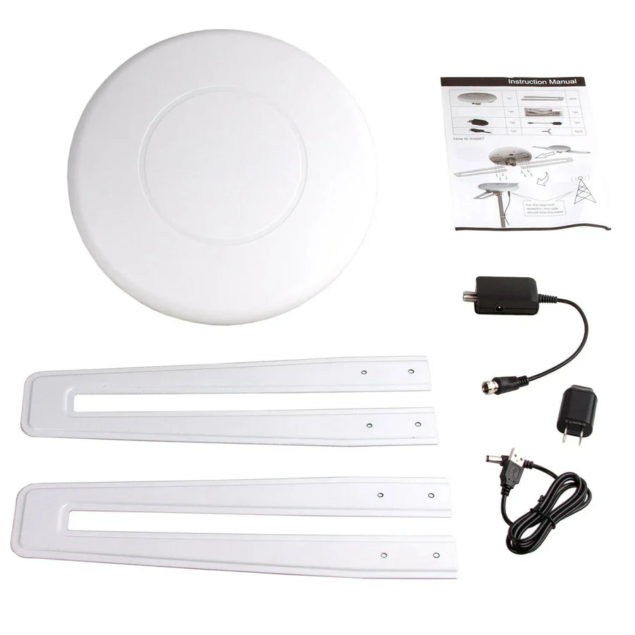 Extended Range 2025 Digital Omni Directional HDTV Antenna Free HDTV Channels