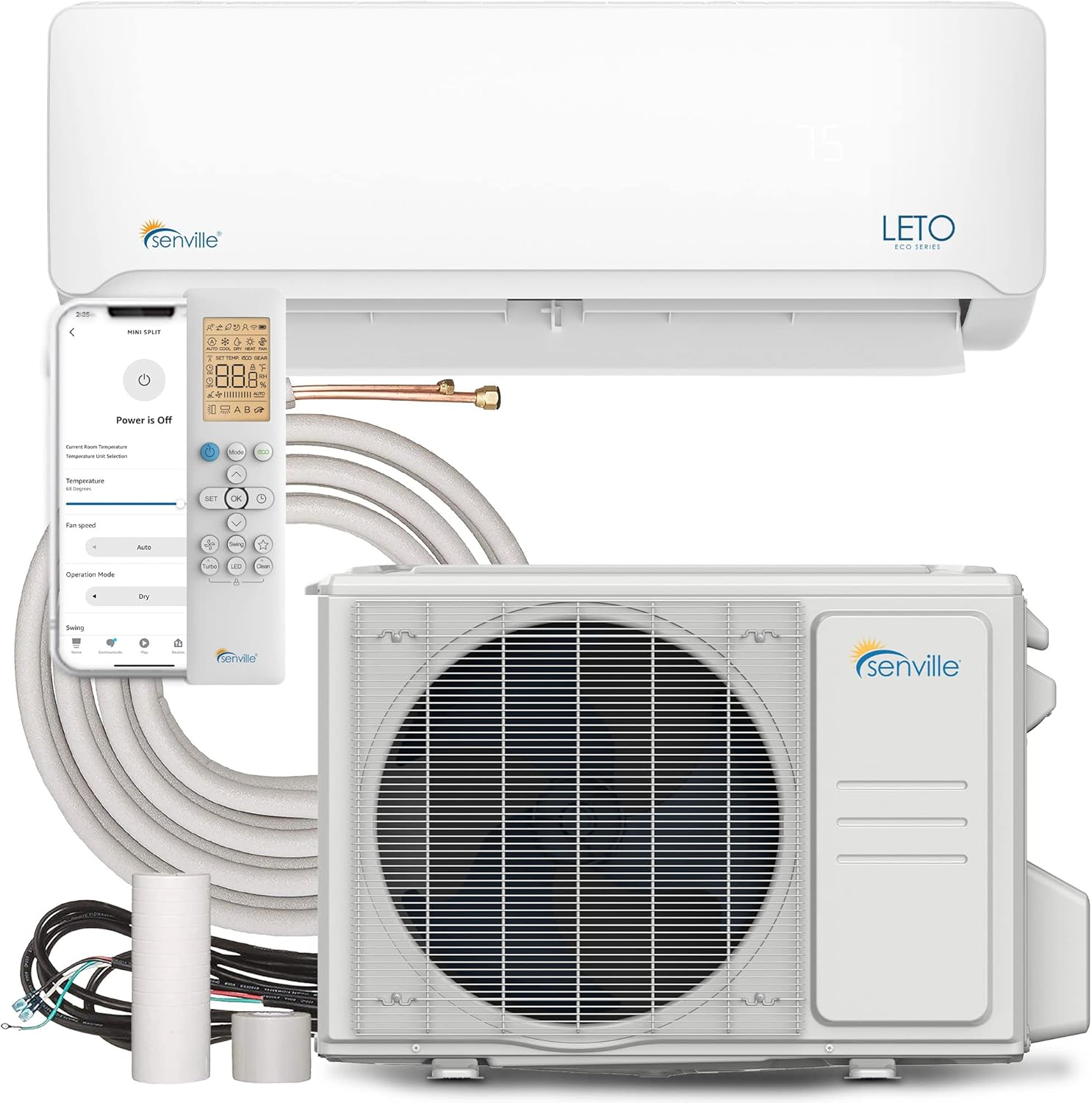 Leto Mini Split Air Conditioner Heat Pump 24000 BTU