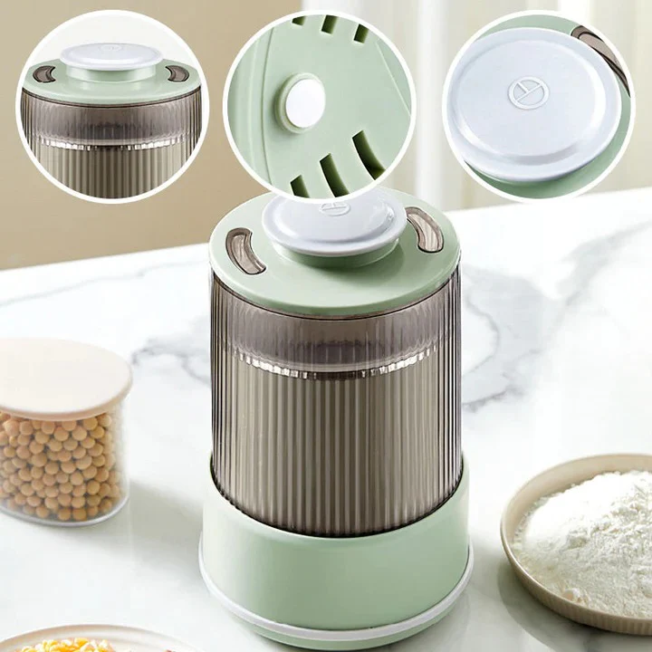 Multifunctional two-tier flour mill