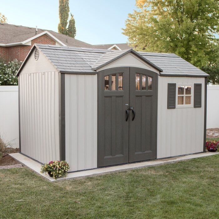 2025 12.5 ft. W 8 ft. D Plastic Storage Shed