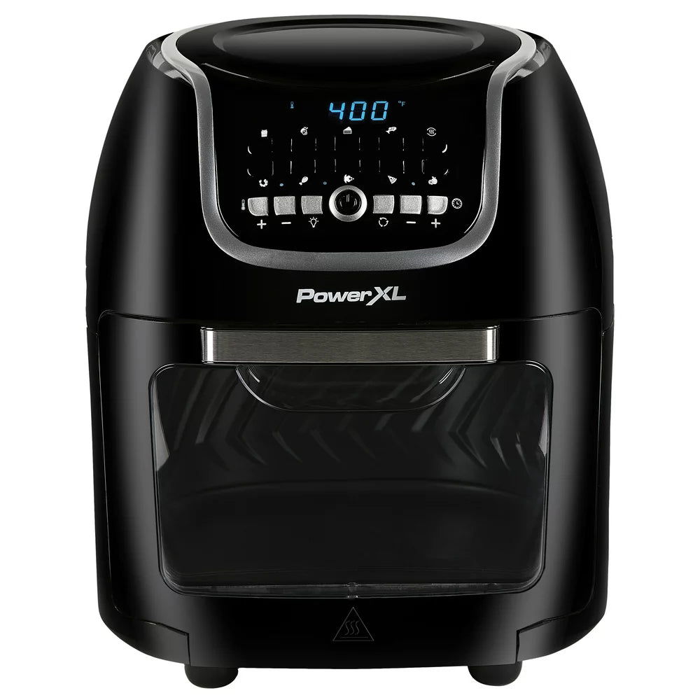 PowerXL Vortex Air Fryer Pro plus 10 Quart Capacity, Black, 1700 Watts