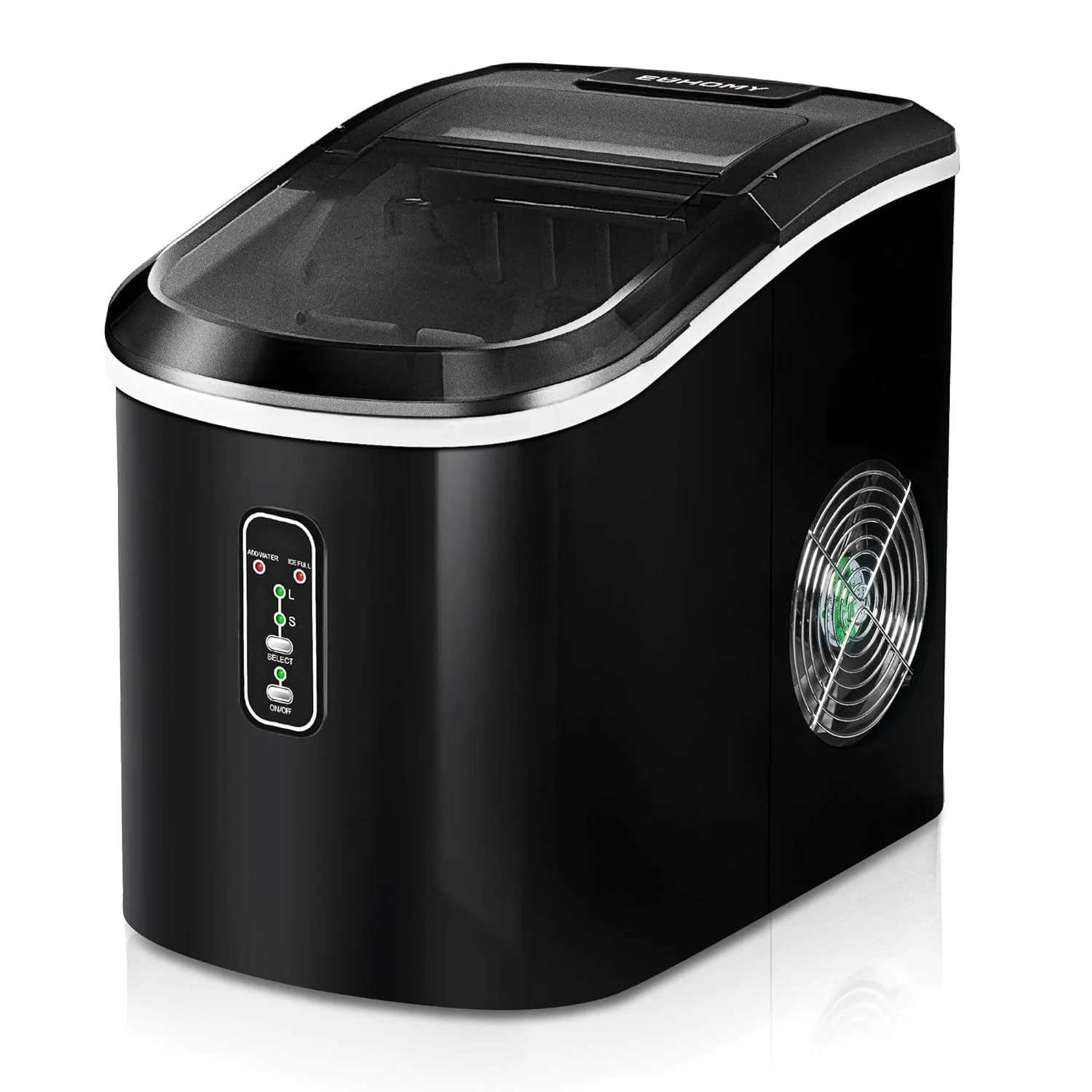 Nugget Ice Maker Countertop 44Lbs/24H Pebble Ice Maker Machine