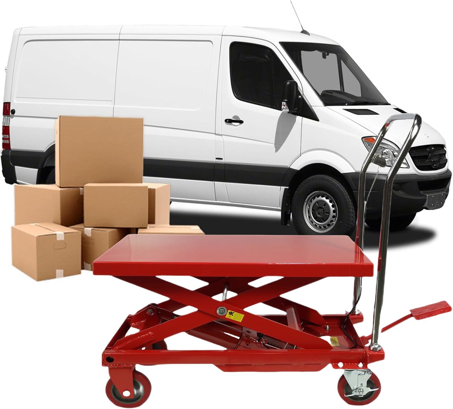 660LBS Hydraulic Lift Table Cart – 31