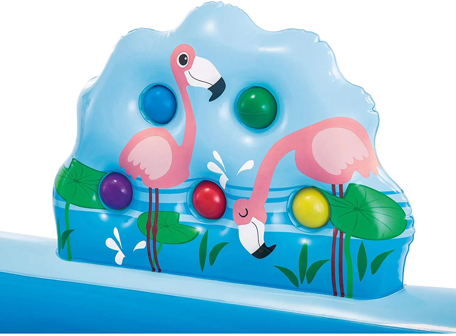 Inflatable Jungle Adventure Play Center – 96′′ x 78′′ x 28′′ – Kiddie Pool for Ages 2 and Up