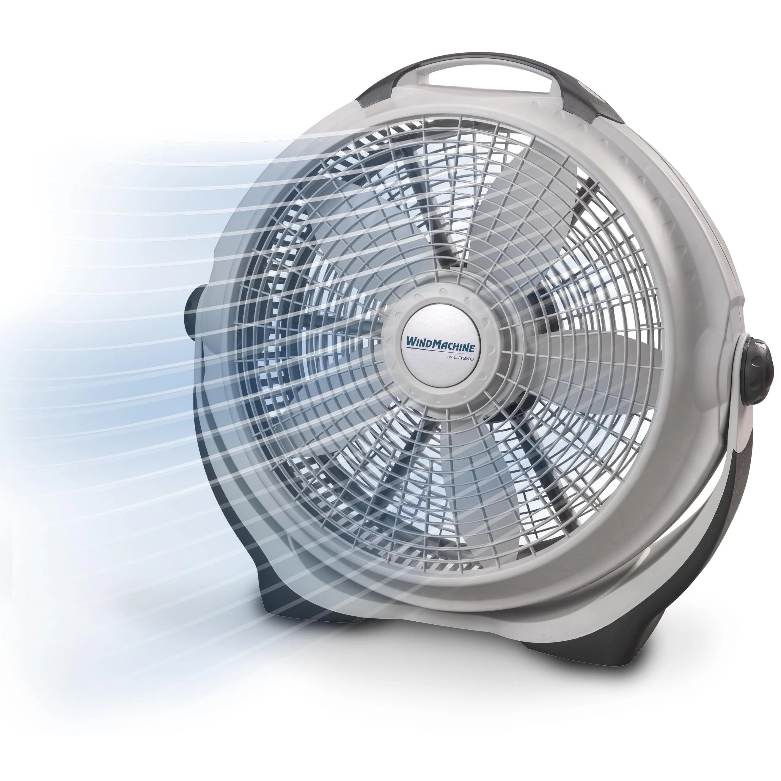 Lasko 20′′ Wind Machine Indoor Pivoting Floor Fan, 2 pack