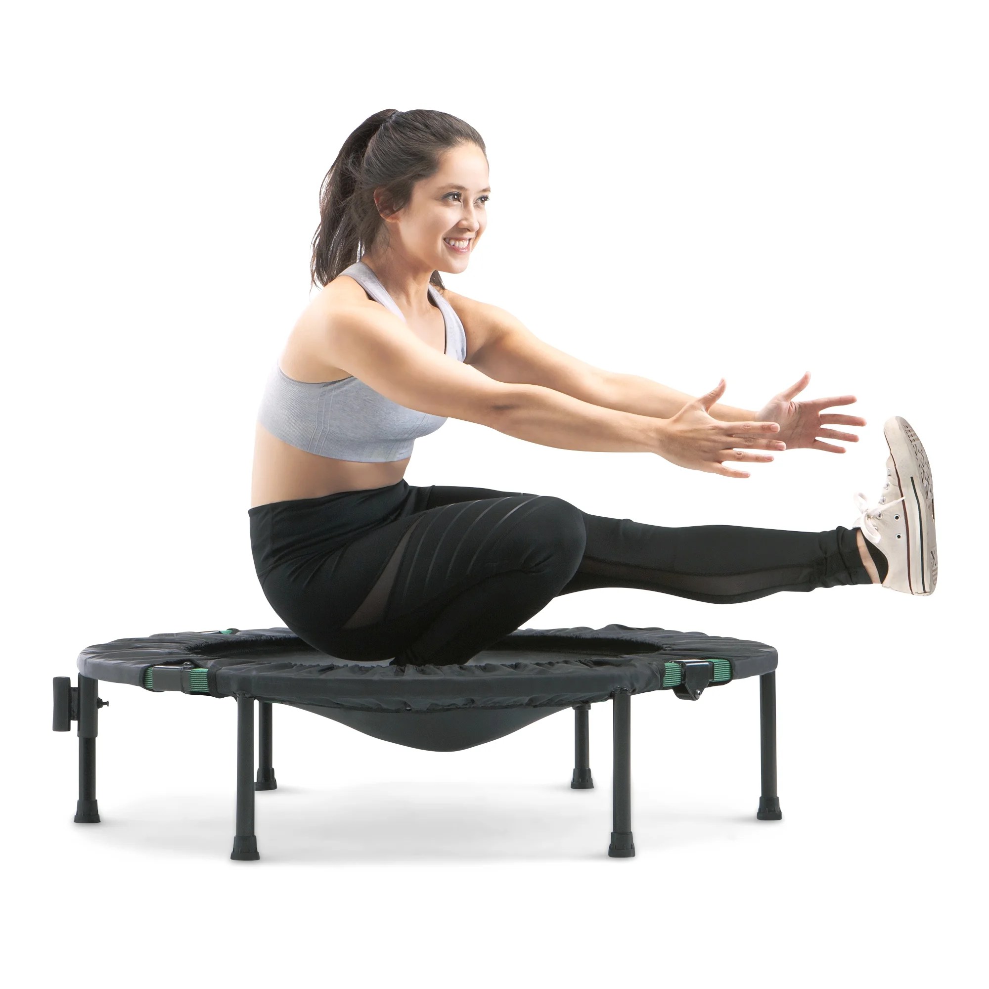 Marcy 40-Inch Trampoline Cardio Trainer, with Handrail ASG-40