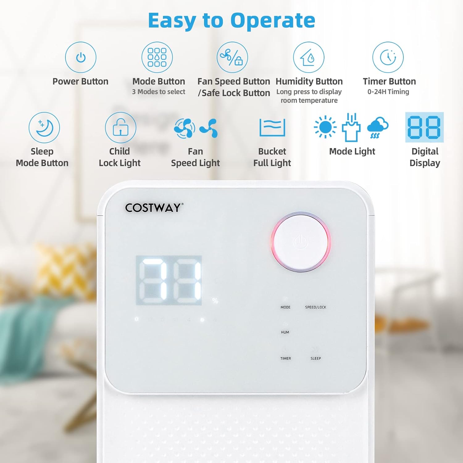 2025 Dehumidifiers for large rooms and basements