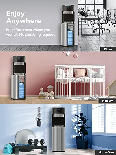 2025 Brio Bottom Loading Water Cooler Water Dispenser – Essential Series - 3 Temperature Settings
