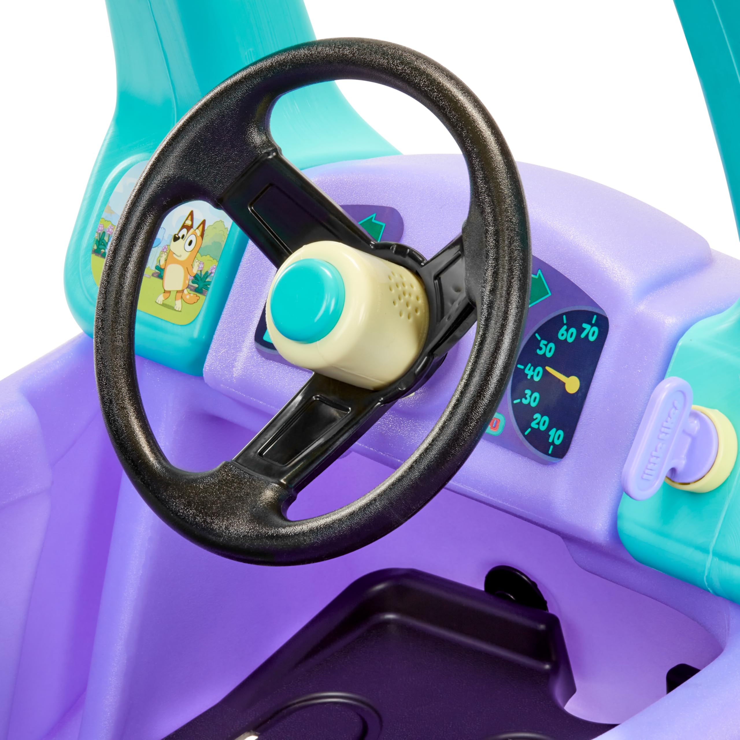Little Tikes Bluey Grannies Car Coupe with 2 Accessories