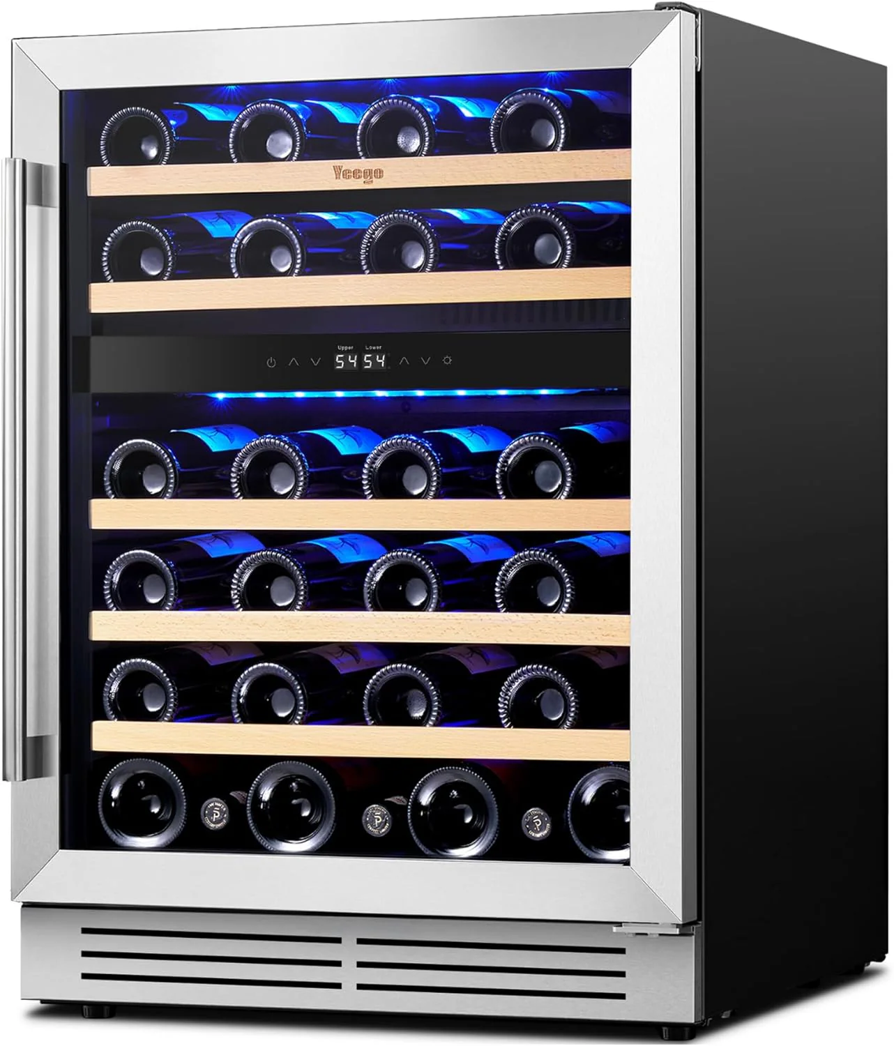 Wine Fridge Cooler 15 Inch Wine Fridge Hold 33 Bottles