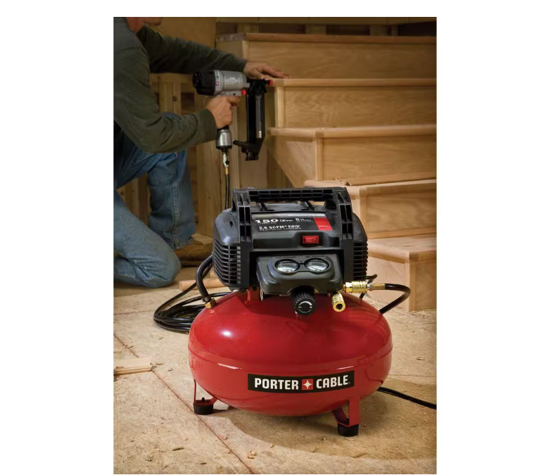 2025 150 PSI, 6 Gallon Oil-Free Pancake Air Compressor
