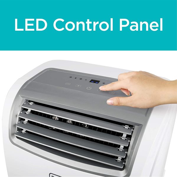 2025 BLACK+DECKER 14,000 BTU Portable Air Conditioner with Heat and Remote Control