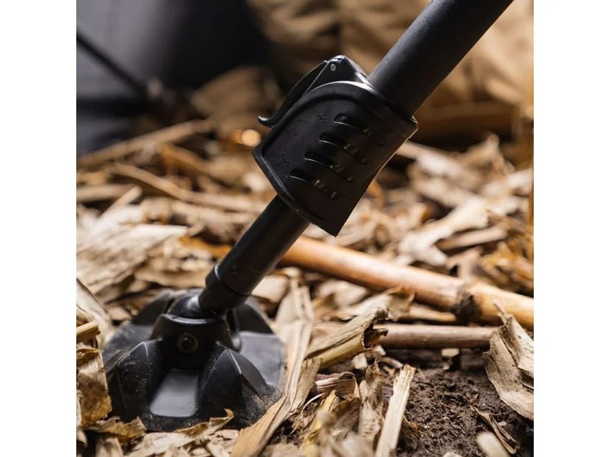 Muddy Swivel Ground Seat with Adjustable Legs – Durable Foldable Portable Hunting Outdoor 360 Degree Flex-Tek Seat with Integrated Armrests & Removable Carry Strap, 300 Lbs. Maximum Capacity