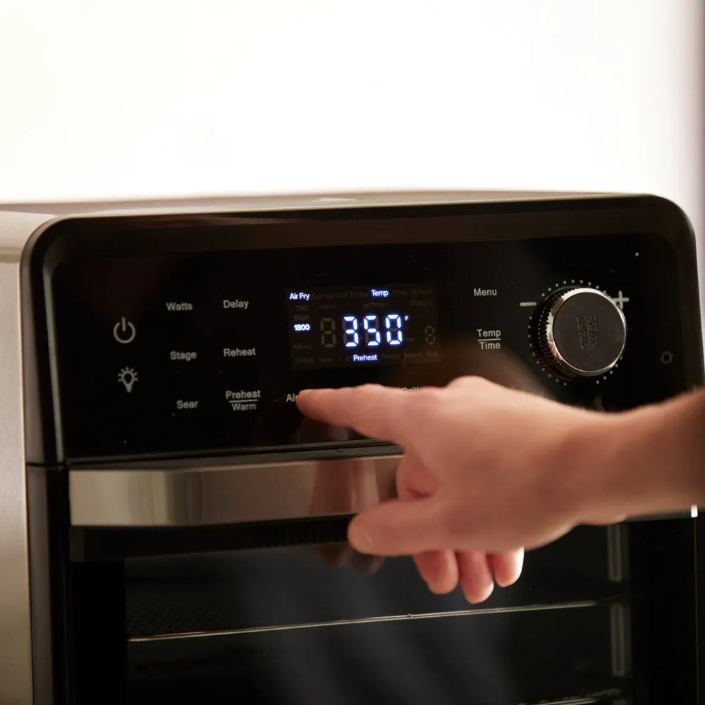 Smart Grill with Combo Cooking & Air Frying Capabilities