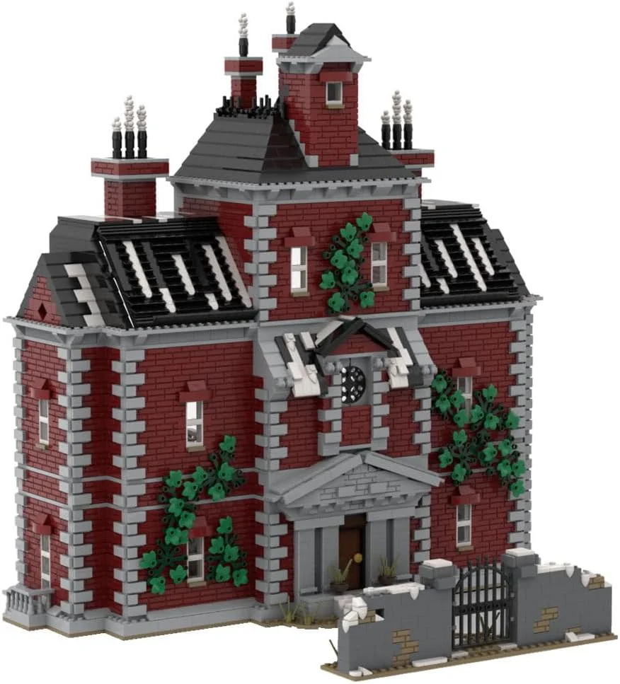 2025 Christmas Country Church Building Kit, MOC-147549 Winter Modular Building Blocks Christmas House Building Block Building Toy (1769 Pieces)