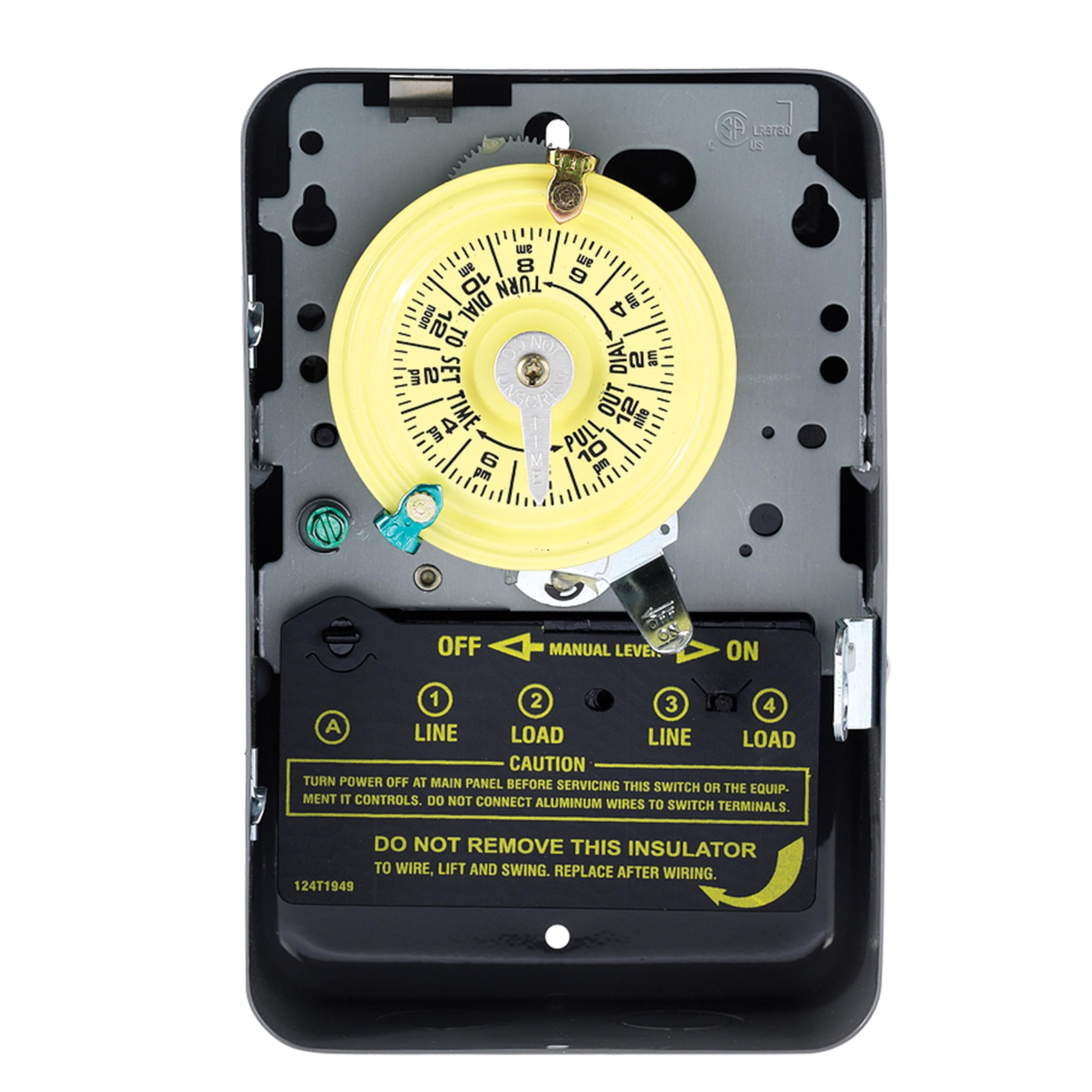 Intermatic T104 Electromechanical Timer Switch - 40A Load Capacity