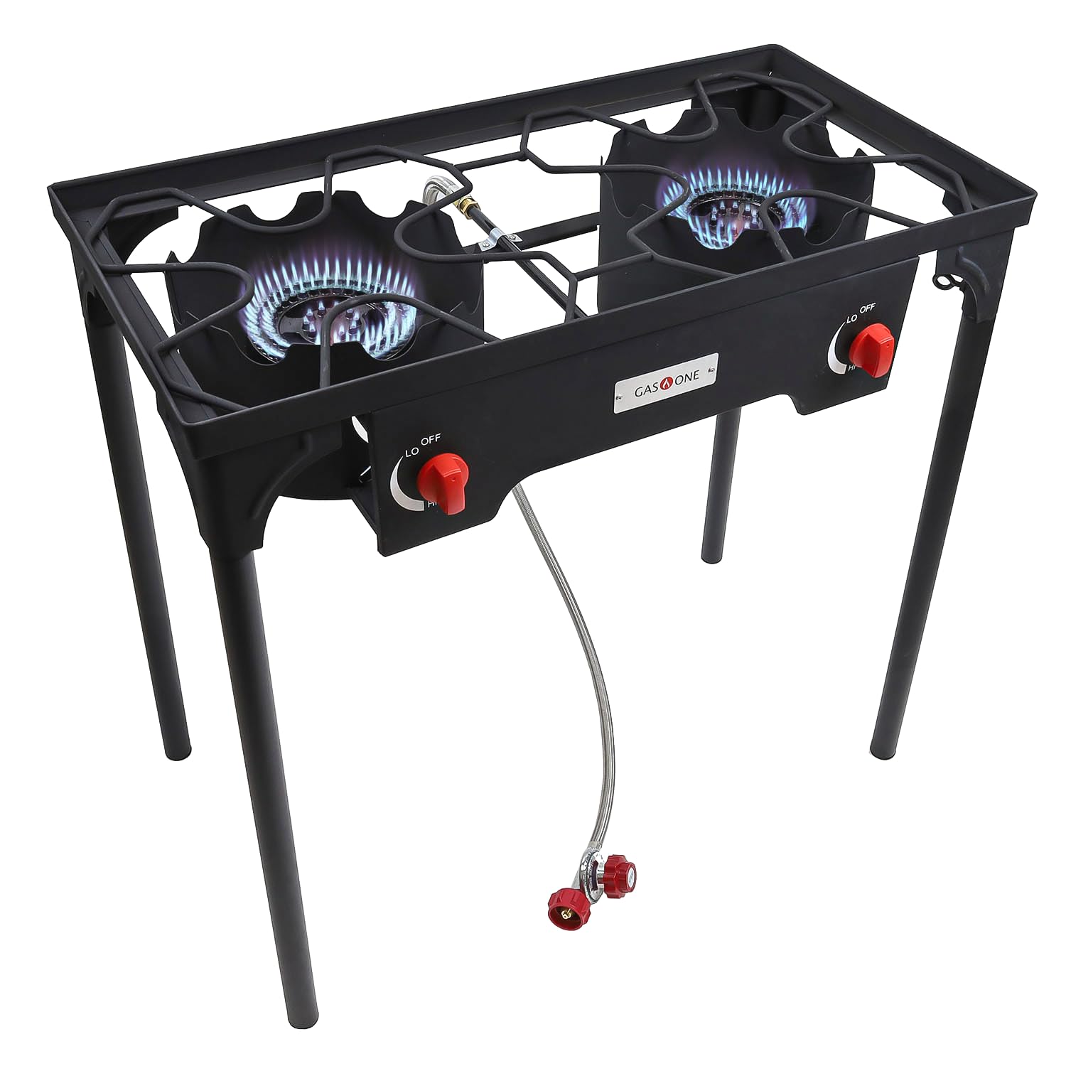 Gas One Propane Double Burner Two Burner Camp Stove