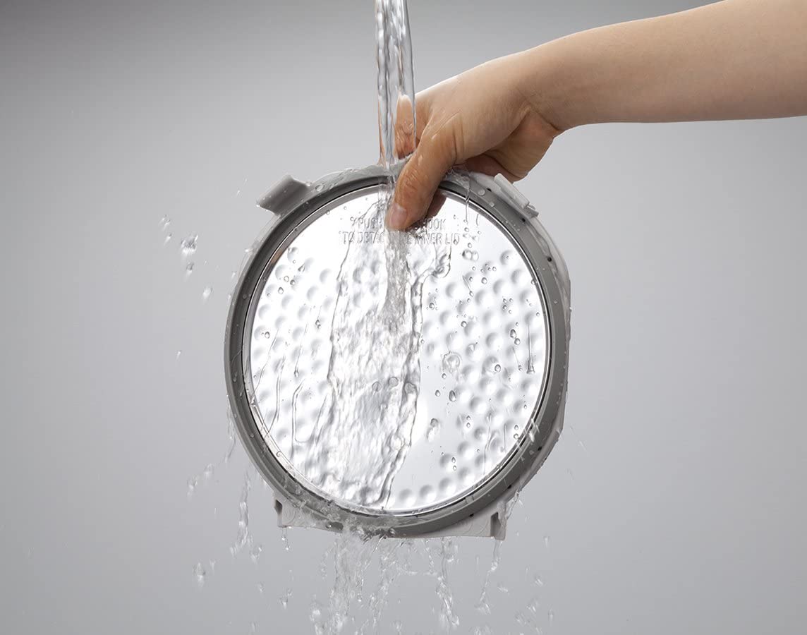 2025 Zojirushi NP-HCC10XH Induction Heating System Rice Cooker and Warmer, 1 L, Stainless Dark Gray