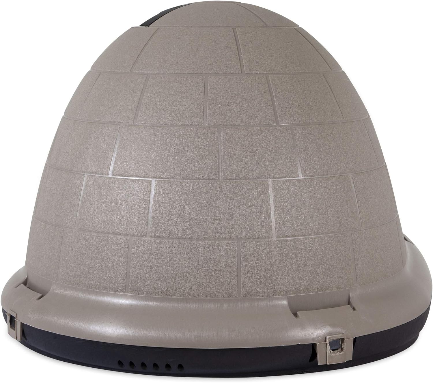 2025 Petmate Indigo Dog House (Igloo Dog House, Made in USA with 90% Recycled Materials, All-Weather Protection Pet Shelter) for XL Dogs -90 to 125 pounds, Made in USA