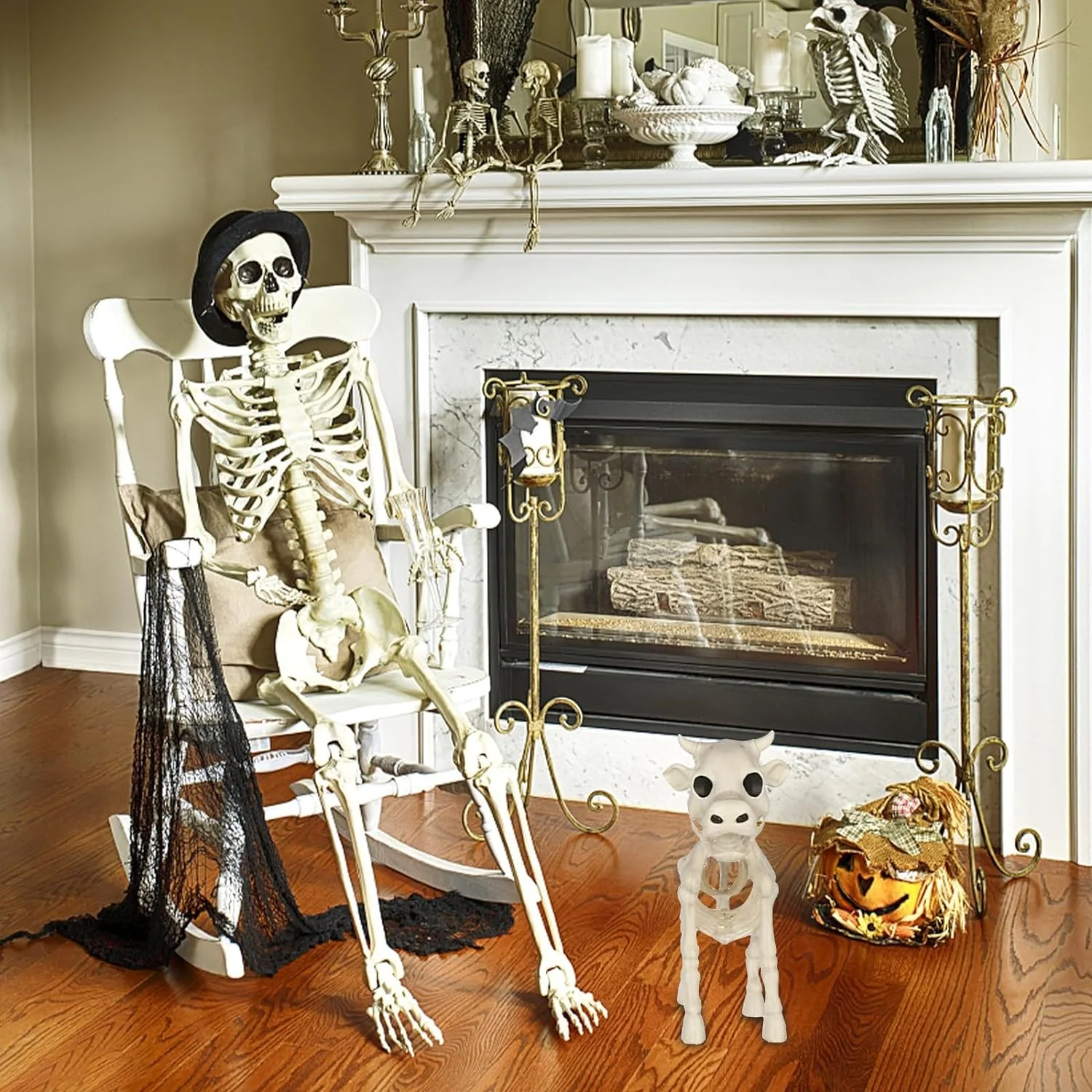2025 2023 Cow Skeleton, Halloween Decoration