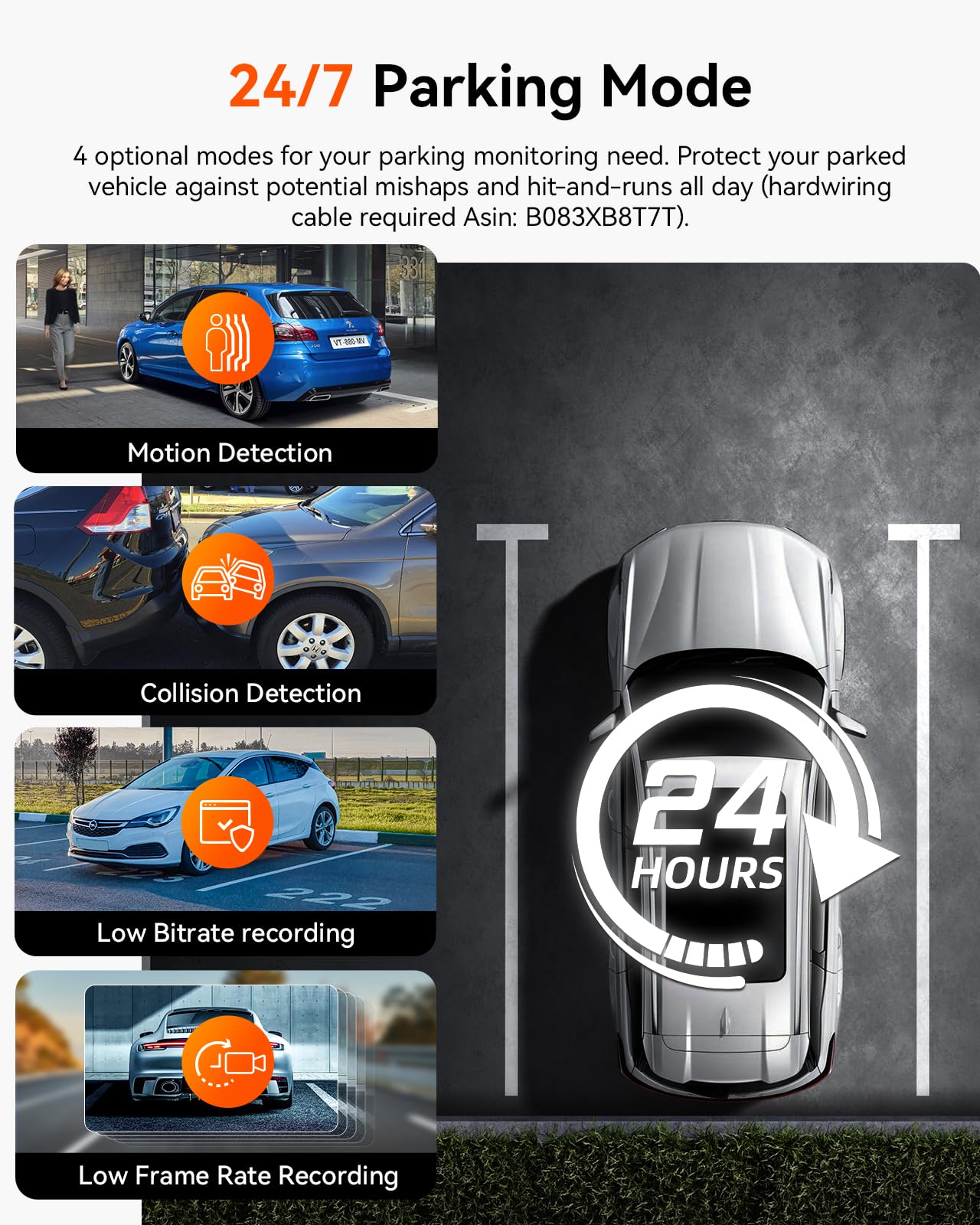 Vantrue N2X 2.7K Uber Dash Cam Front and Inside, 5G WiFi Dual Dash Camera