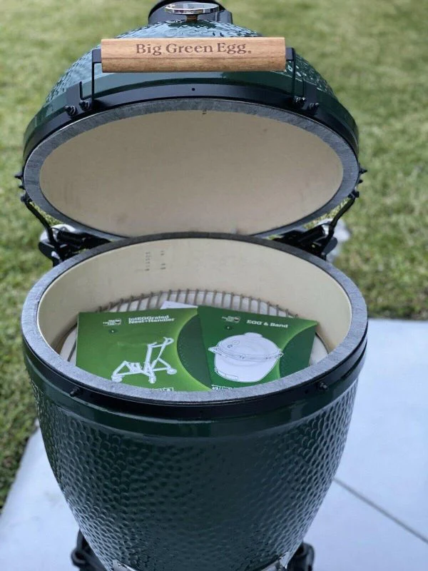 2025 brand new big green egg grill smoker with new accessories