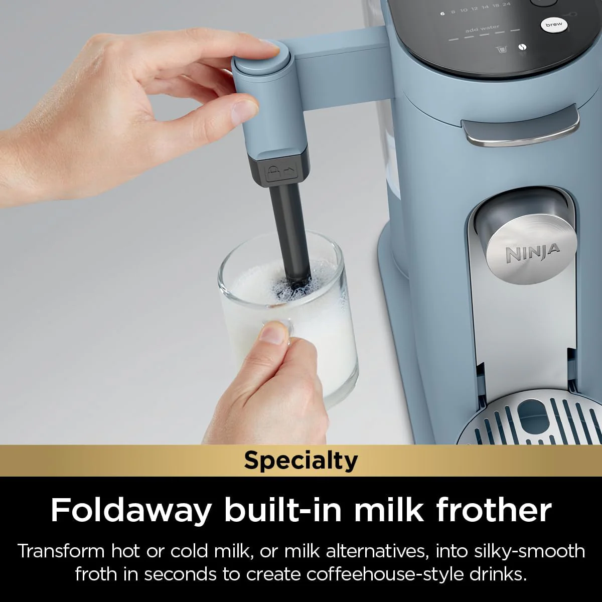 Coffee Maker Single Serve 56oz Removable Reservoir