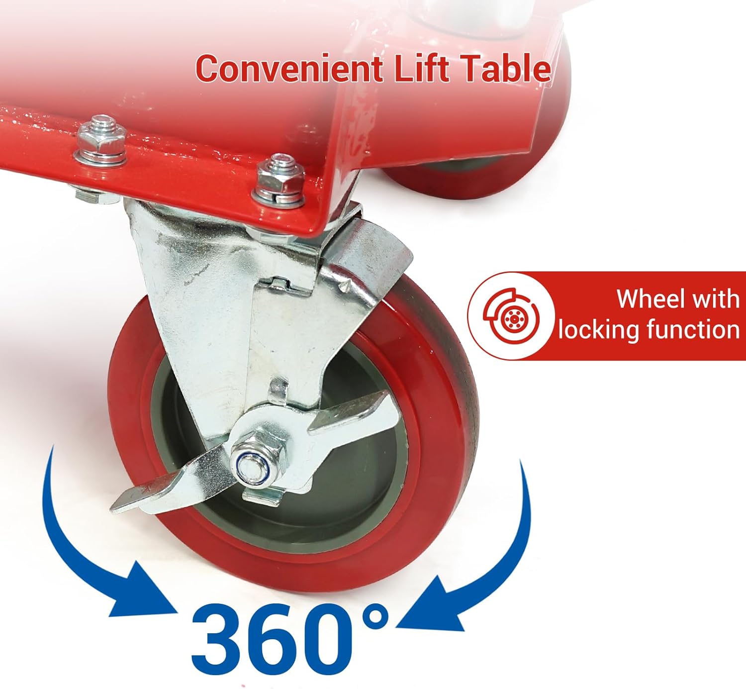 500LBS Hydraulic Lift Table Cart, 30