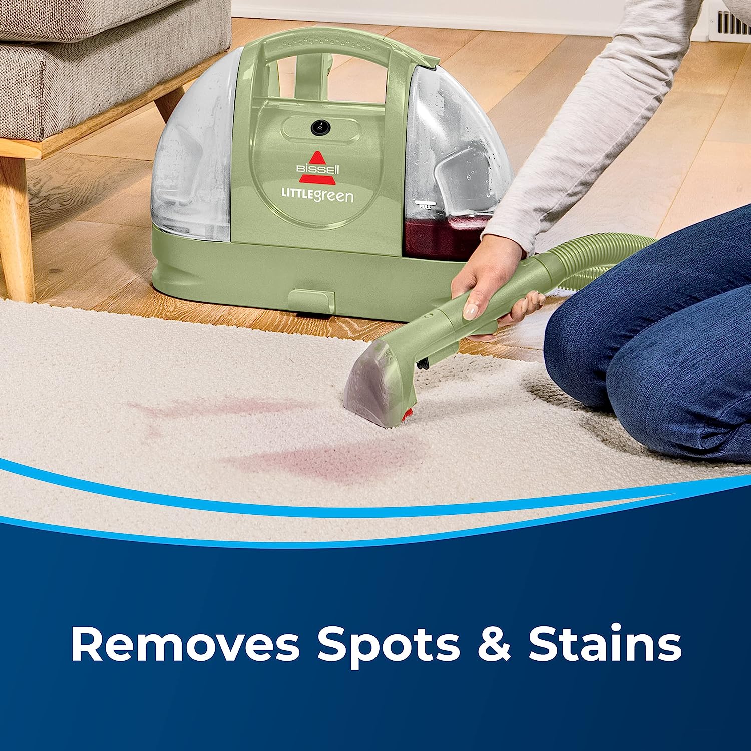 2025 2025 Bissell Multi-Purpose Portable Carpet and Upholstery Cleaner, 1400B