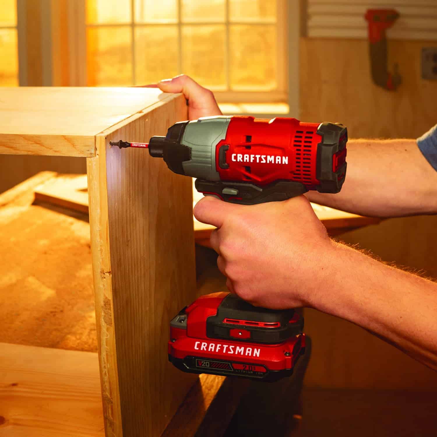 20-volt Max 1/4-in Variable Speed Cordless Impact Driver (1-Battery Included)