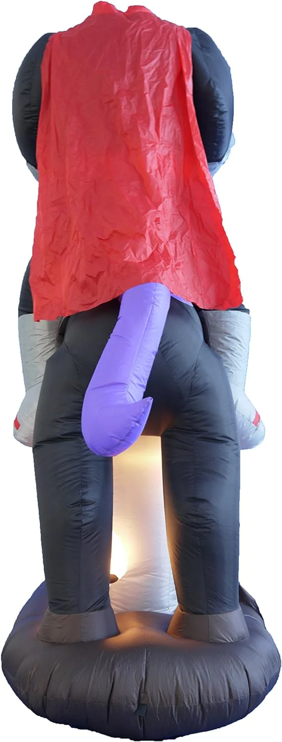 2025 6.5ft tall Halloween inflatable headless horseman